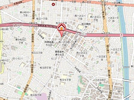 都営新宿線「一之江、船堀」駅、JR総武線「新小岩」駅が最寄り駅です。