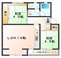 垂水上高丸住宅B棟4階4.1万円