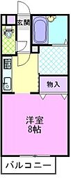 間取図画像 1K