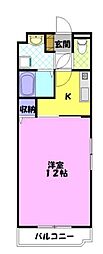 間取図画像 1K