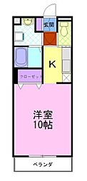 間取図画像 1K