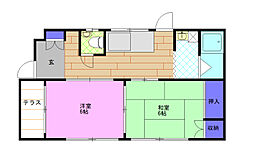 宝積寺平屋建貸家