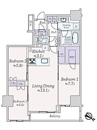 間取図画像 3LDK