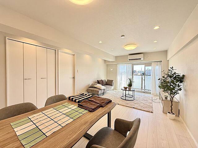 リビング/ダイニング 竹の塚ビューハイツB棟 5階/-