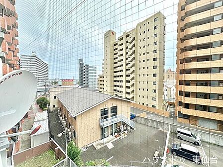 街並みがすっきり見渡せる景色