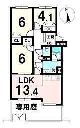 間取図画像 3LDK