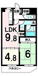 間取図画像 2DK
