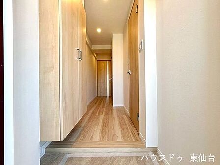 生活空間の隠れるおもてなしの玄関です♪