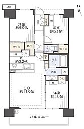 シティテラス大森西 3LDKの間取図画像