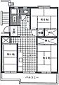 滝山団地6-2-8号棟2階700万円