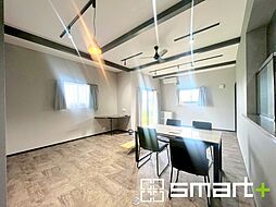 築浅戸建て 浜田1丁目 2LDKのリビング/ダイニング