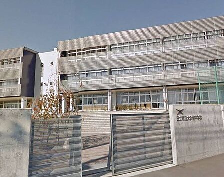 日立市立大久保中学校 日立市立大久保中学校（1100m）