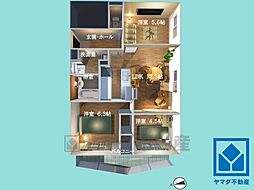 間取図画像 3LDK
