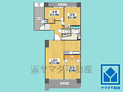 パラツィーナセシリア仁川弐番館 3LDKの間取図画像