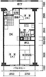 間取図画像 2SDK