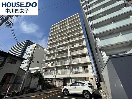 ◇外観◇地下鉄名港線「六番町」駅徒歩6分の好立地。総合駅「金山」までのアクセスも良好で通勤や通学、お出かけの際に大変便利です。国道1号線沿で、商業地域内の住宅地です。