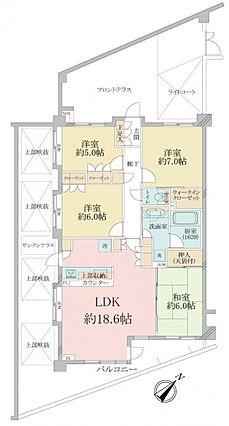 4LDK・角部...