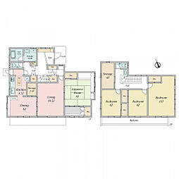 京成松戸線 前原駅 徒歩11分 4LDKの間取り