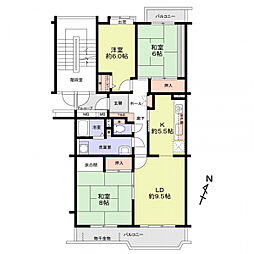 間取図画像 3LDK