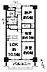 間取り：２ＳＬＤＫ、価格７８０万円、専有面積６１．３０平米、バルコニー面積１０．１４平米