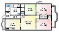 明石大窪住宅1号棟5階6.6万円