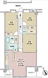 間取図画像 3LDK