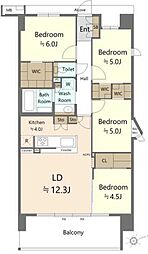 間取図画像 4LDK
