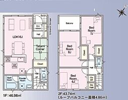 さいたま市岩槻区仲町第4 5号棟 全5