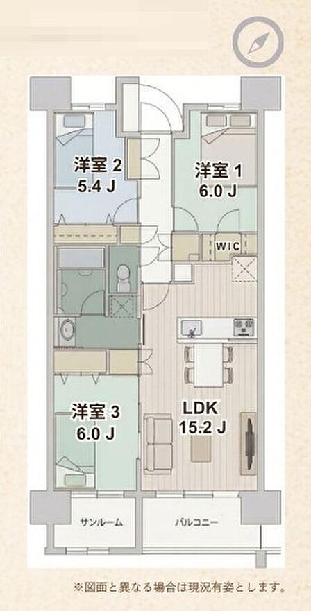 現況と相違がある場合は現況を優先させていただきます。