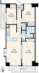 ライオンズマンション浦和西高前 3LDKの間取図画像