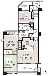 間取図画像 3LDK