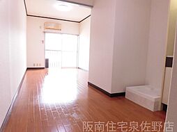 Rinon新家 B108 1階ワンルームのリビング/ダイニング