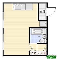 間取図画像 ワンルーム
