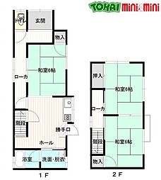 🉐敷金礼金0円！🉐CS駅部田借家