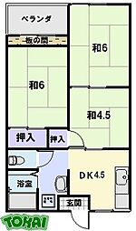 間取図画像 3DK