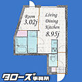guador車道3階8.5万円