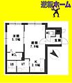 グランメール本郷通11北3階4.4万円