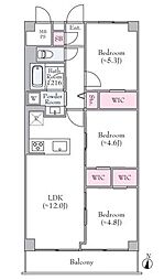 間取図画像 3LDK