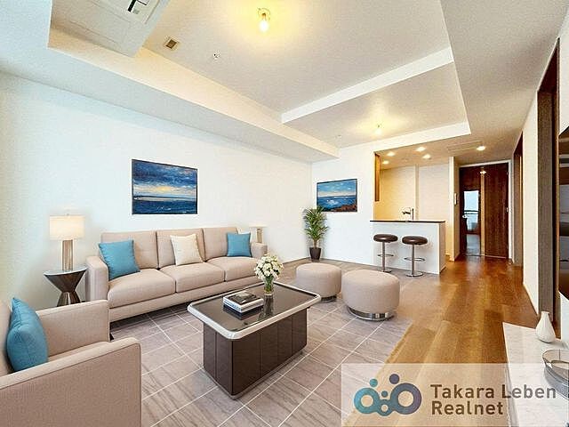 リビング/ダイニング 富久クロスコンフォートタワー 48階/-