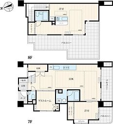 リリーベル高円寺スクエア 3LDKの間取図画像