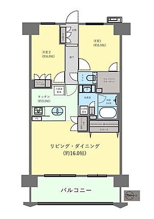 7階部分の日当...
