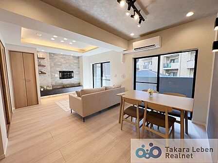 約15.0帖の床暖房付きLDK