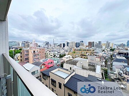 住戸からの眺望。風通しが良く、お洗濯物も早く乾きそうです。毎日のお洗濯が楽しみになりそうです。