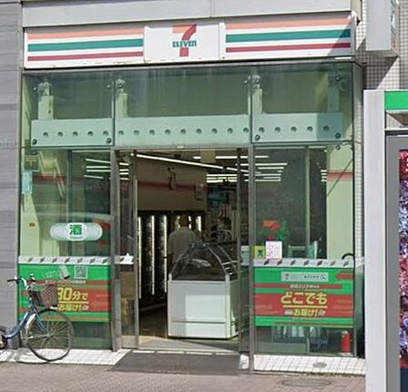 セブンイレブン亀戸駅東口店 徒歩5分。 400m