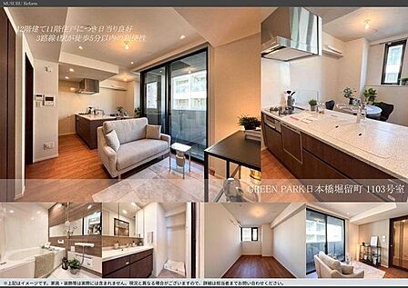 全間取り統一された色合いで、品のある住戸です。対面キッチン・広々洗面台・シンプルかつ、清潔さを感じさせるバスルーム。お部屋作りが楽しくなる、そんな空間です。