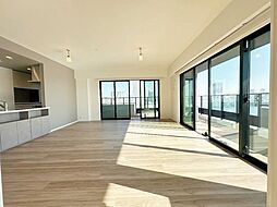 HARUMI FLAG SEA VILLAGE　E棟 4LDKのリビング/ダイニング