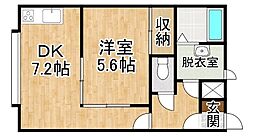 間取図画像 1DK