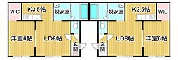 FELISTA 1LDKの間取図画像
