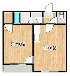 間取図画像 1DK
