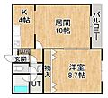 あかつきニュータウンA2階4.6万円